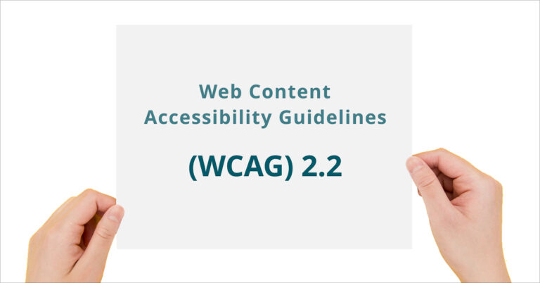 Web Content Accessibility Guidelines (WCAG) 2.2